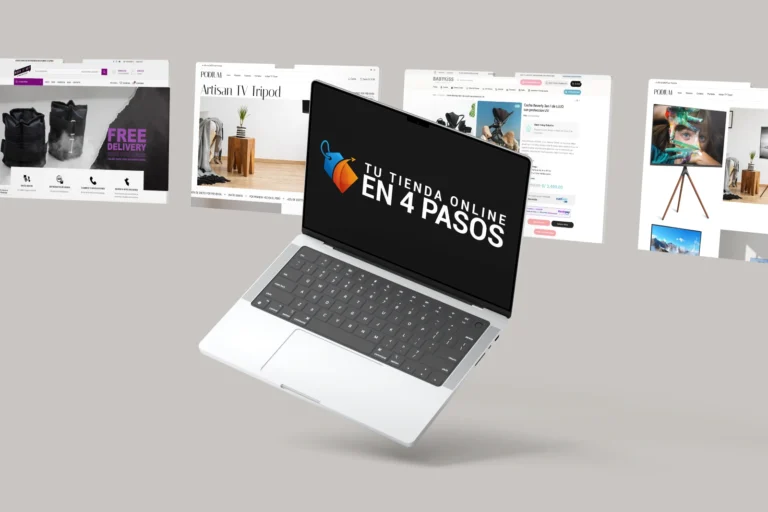 Tu Tienda Online en 4 Pasos